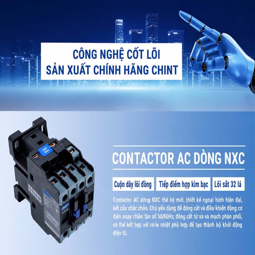 Khởi động từ CHINT, Contactor CHINT, Khởi động từ, Contactor