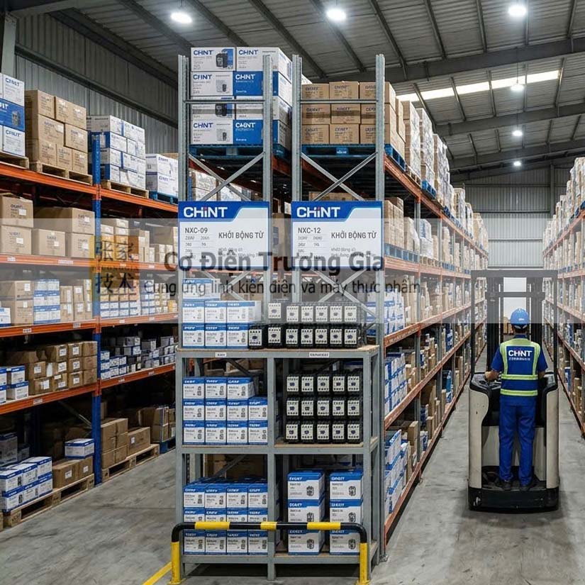 Khởi động từ CHINT 18A, Contactor CHINT 18A, khởi động từ 18A, contactor 18a